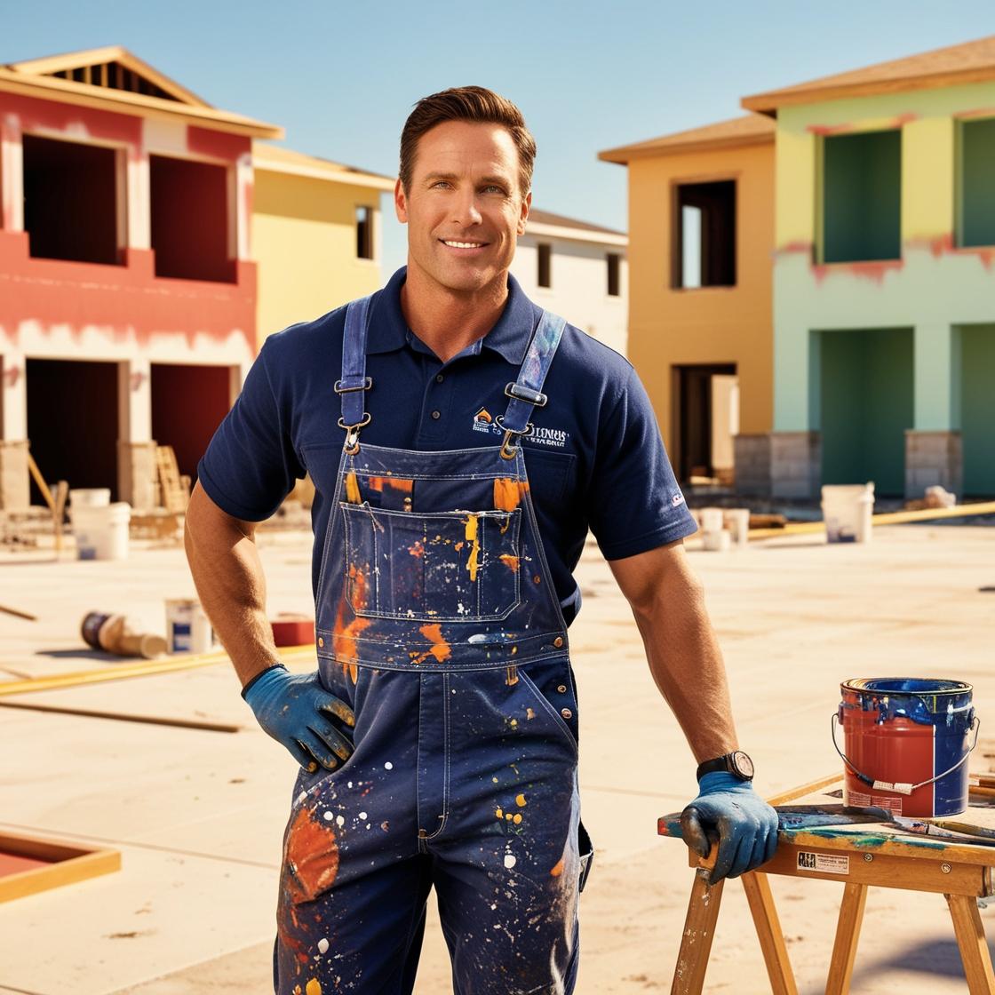 professional caucasion commerical painter south florida